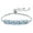 BUJ018B1 Bracelet, variant on 925 Sterling Silver Sky Blue Topaz Bracelet Fashion