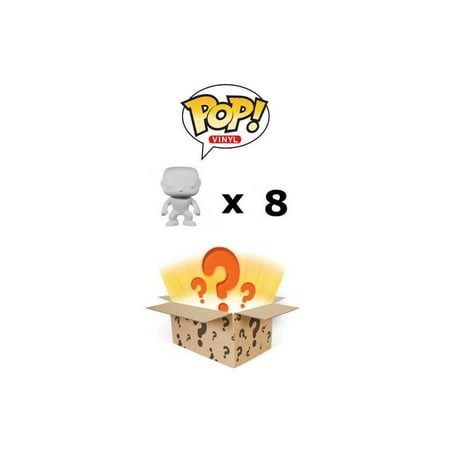 Funko Pop Mystery Box: Damaged/Overstock Vinyl Figures 8-Pack - Walmart.com