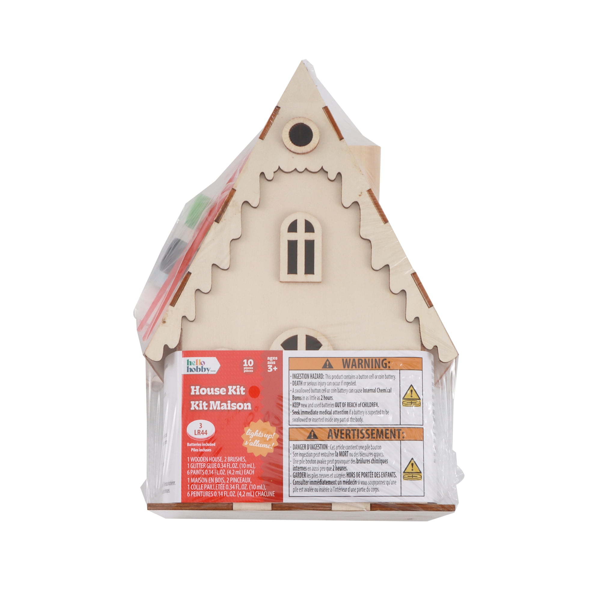 HELLO HOBBY Light up House Craft kit