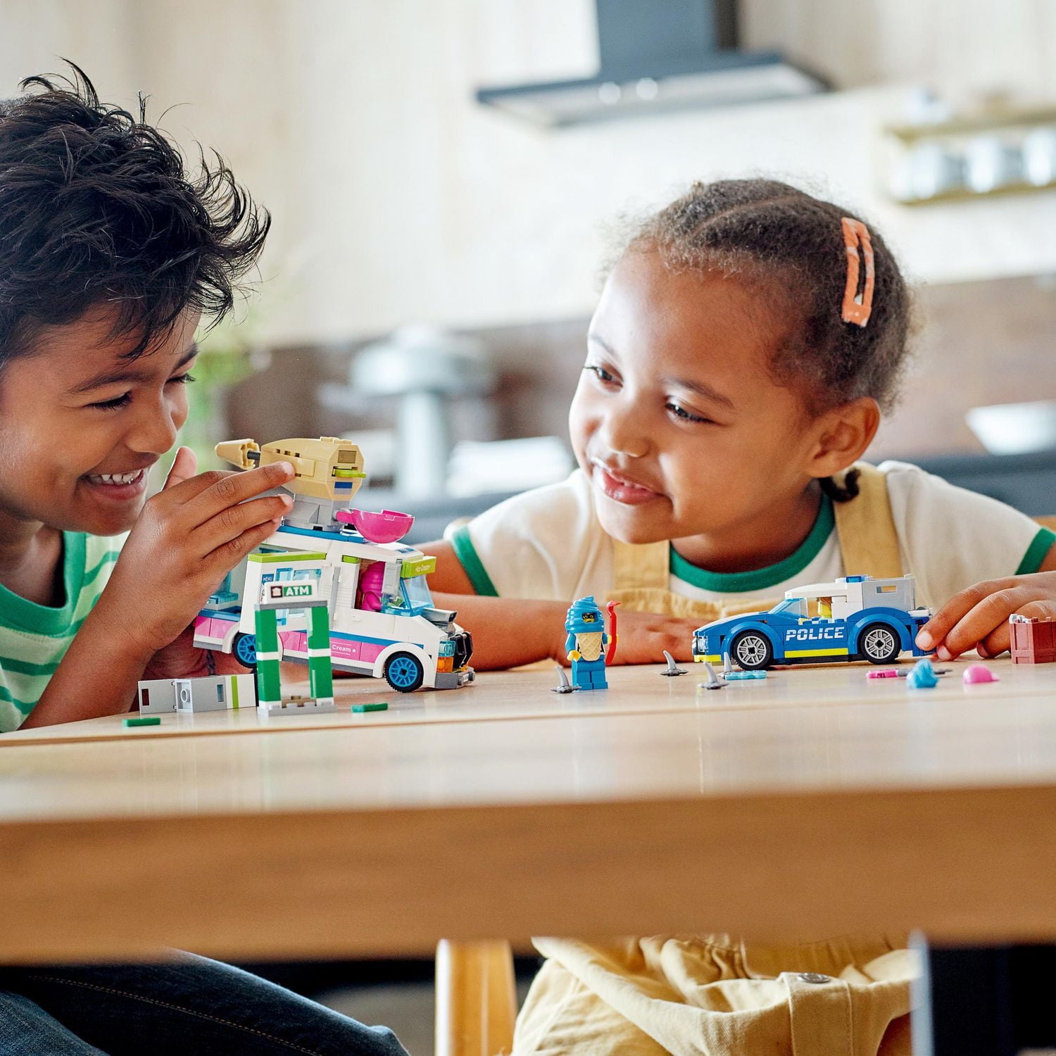 LEGO City Ice Cream Truck Police Chase 60314 Toy Building Kit (317 Pieces)