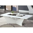 thumbnail image 2 of Furniture of America Avens Contemporary Wood 2-Piece Coffee Table Set in White, 2 of 6