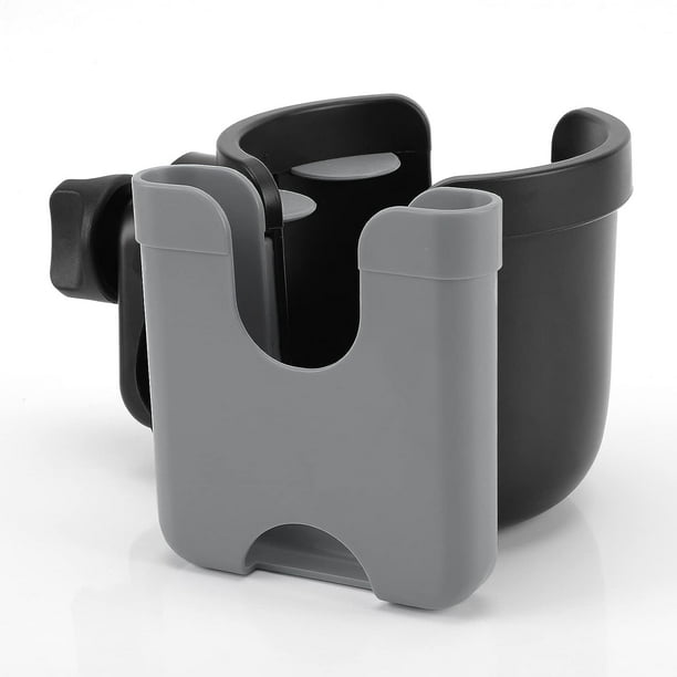 Portavasos para cochecito con soporte para teléfono, portavasos para bicicleta, portavasos Universal, portavasos 2 en 1 para cochecito, bicicleta