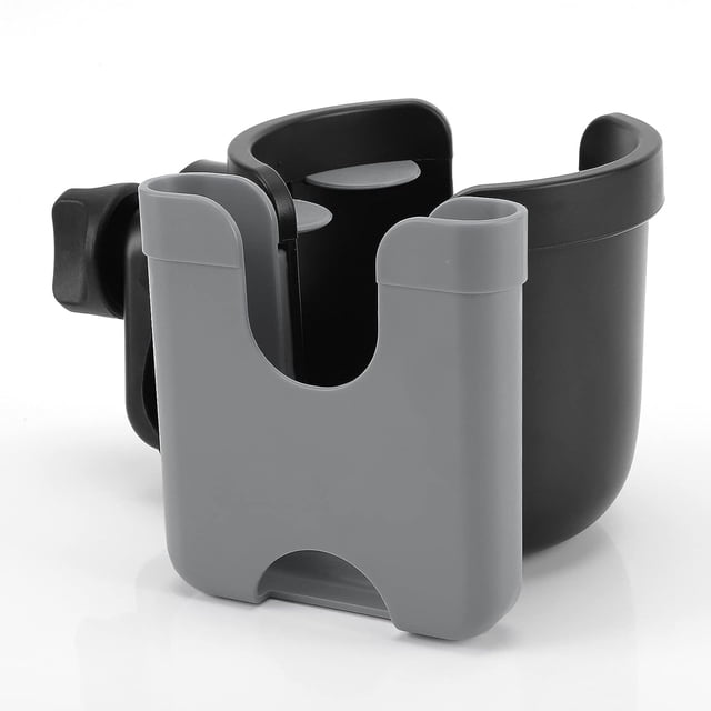 Portavasos para cochecito con soporte para teléfono, portavasos para bicicleta, portavasos Universal, portavasos 2 en 1 para cochecito, bicicleta