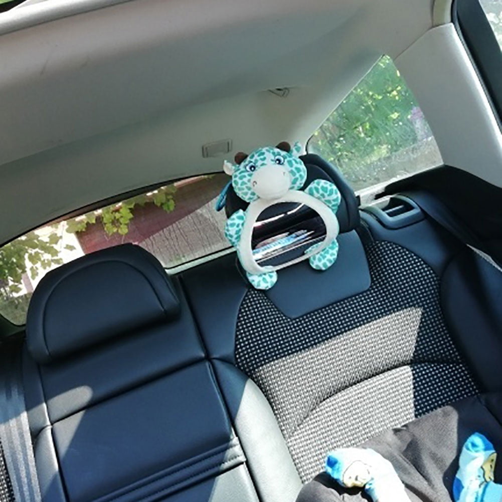 Cute Elephant Car Headrest Mirror - Baby Safety Observation Rearview Mirror For Cars - View #6