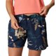 thumbnail image 4 of Pantalones cortos Columbia Sandy River Printed III para mujer, color azul universitario, 4 of 8
