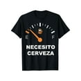 thumbnail image 1 of Camiseta para amantes de la cerveza española “Necesito Cerveza” (Negra, S), 1 of 6