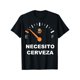 thumbnail image 1 of “Necesito Cerveza” Spanish Beer Lover T‑Shirt (Black, S), 1 of 6