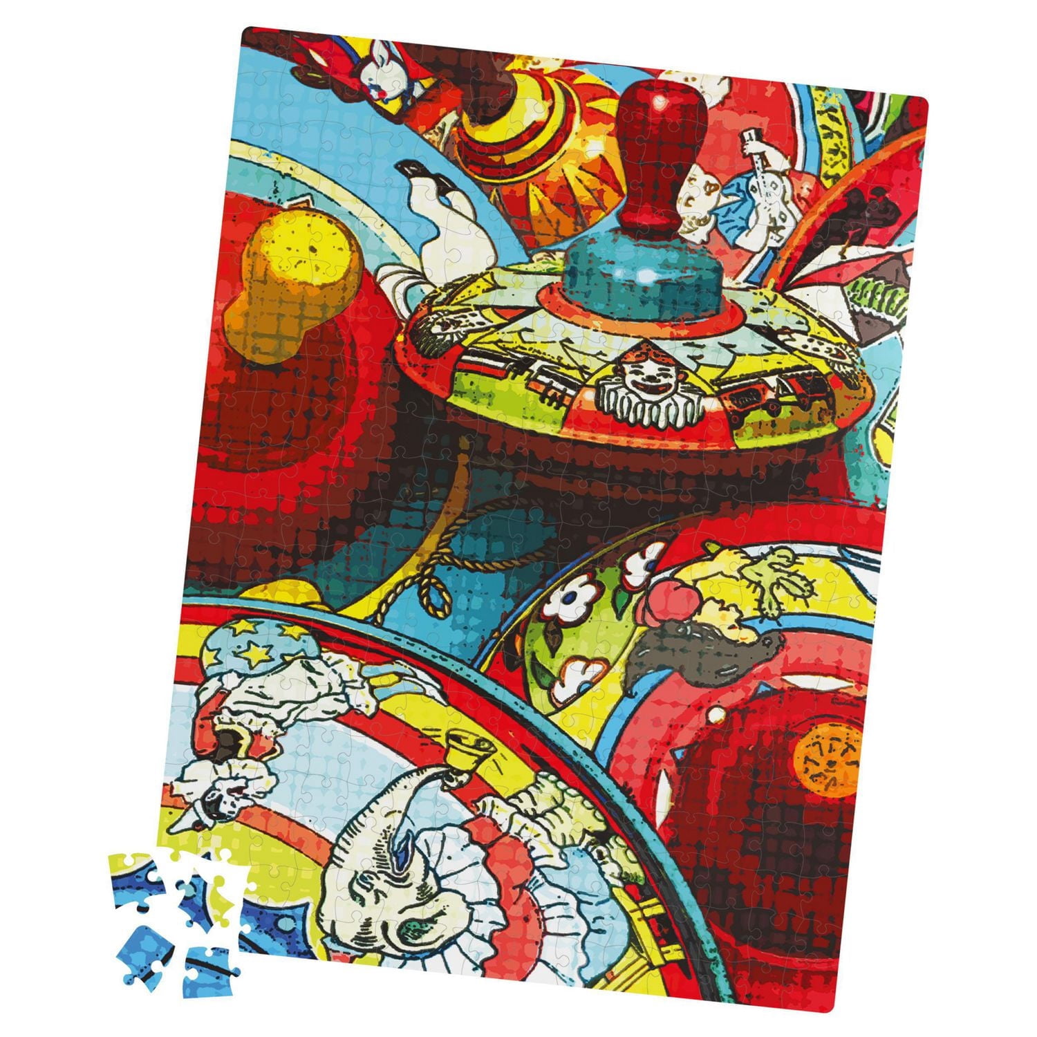 Big Ben 300-Piece Jigsaw Puzzle, Tiny Toy Tops