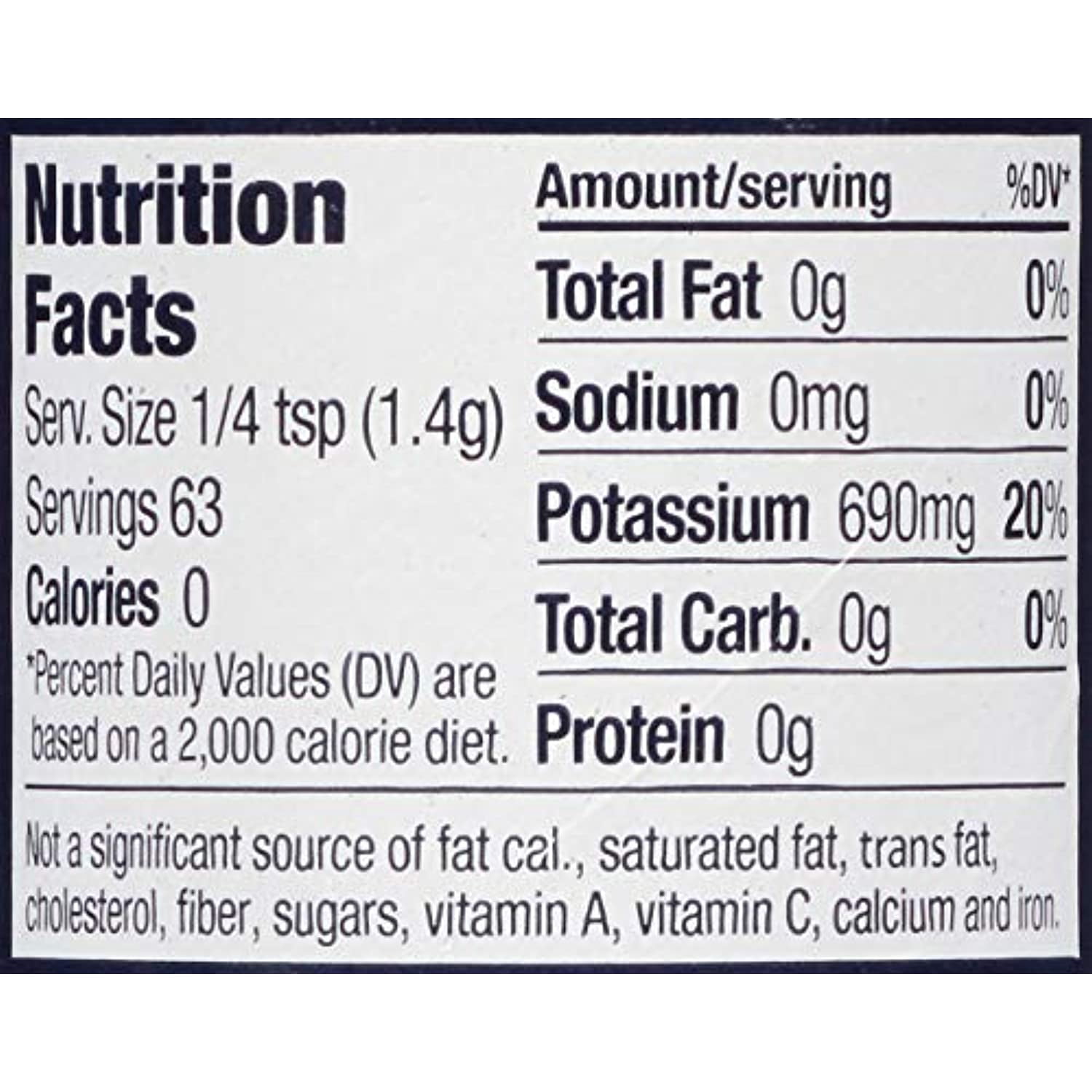 Morton Sodium Free Salt Substitute, Sodium-Restricted Diets 3.12oz (6 Pack)