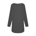 thumbnail image 5 of Knosfe Long Tops To Wear with Leggings Plus Size Cute Long Sleeve Crewneck Womens Shirts Trendy Casual Winter Blouse for Women Fall Fashion Loose Long Womens Tops, 5 of 6