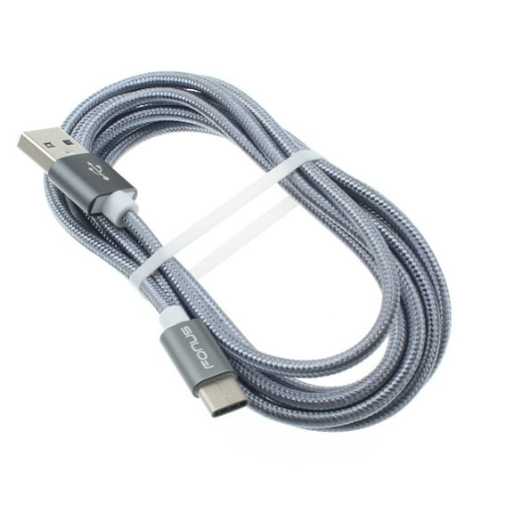 Type-C 6ft USB Cable for T-Mobile REVVL 6 5G Phone - Charger Cord Power Wire USB-C Long Q9Q Compatible With REVVL 6 5G Model