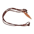 thumbnail image 2 of Horse Western Tack Cherry Leather Rawhide Romel Romal Reins Tooled Popper 66BT08, 2 of 2