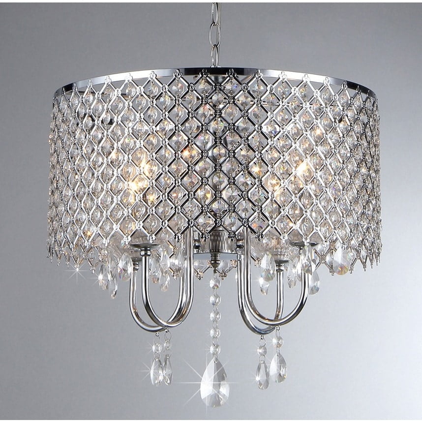 Warehouse of Tiffany Deluxe Crystal Chandelier