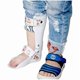 thumbnail image 1 of wonima11 Kids AFO Drop Foot Splint Toddler Custom Othopedic Ankle Foot Brace Night Splint Support for Children (M-Leftt: 6.5IN), 1 of 1