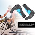 thumbnail image 1 of Cubierta De Agarre Para Manillar De Bicicleta Cubierta para manillar de bocina de bicicleta, accesorios de goma TPR con absorción de impacto, 1 par, 1 of 6