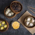 thumbnail image 3 of Flower Shape Snack Dish Ceramic Side Dish Plate Seasoning Sauce Dipping Bowl, 3 of 6
