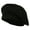 Black, variant on Big Size Cotton Rasta Tam Beret - Black XL-3XL