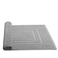 thumbnail image 2 of Alfombrillas de baño Feather & Stitch, 100% algodón rizado (76 x 53 cm), color gris, 2 of 8