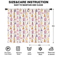 thumbnail image 2 of Blackout Kids Curtains,Colorful Princess Castle Pattern Childrens Insulated Curtains Set Of 2,Bedroom Essentials,Toddler Room Decor 52"x84", 2 of 5