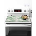 thumbnail image 2 of Stove Top Covers for Electric Stove 31x24 Inches, Summer Green Palm Leaf Heat Insulation Fireproof Glass Cooktop Protector, Tropical Plants Botanical Starfish Countertop Stovetop Cover for Kitchen, 2 of 8