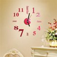 thumbnail image 2 of Home Decor Wall Stickers Decor 3D Diy Roman Numbers Acrylic Mirror Wall Sticker Clock Home Decor Mural Decals, 2 of 4