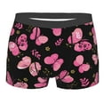 thumbnail image 4 of Goofa Girl Butterfly Printed Men's Boxer Briefs Underwear, Moisture-Wicking Underwear, Trunk,Soft and Breathable Cotton Underwear-Small, 4 of 9