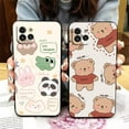 thumbnail image 5 of LYM-Phone Case For Samsung Galaxy A03 Euro/166mm, Shockproof Fashion Design Cute Cartoon Full wrap Silicone Anti-knock Anti-dust TPU protective Back Cover Soft case Waterproof Cover, 5 of 9