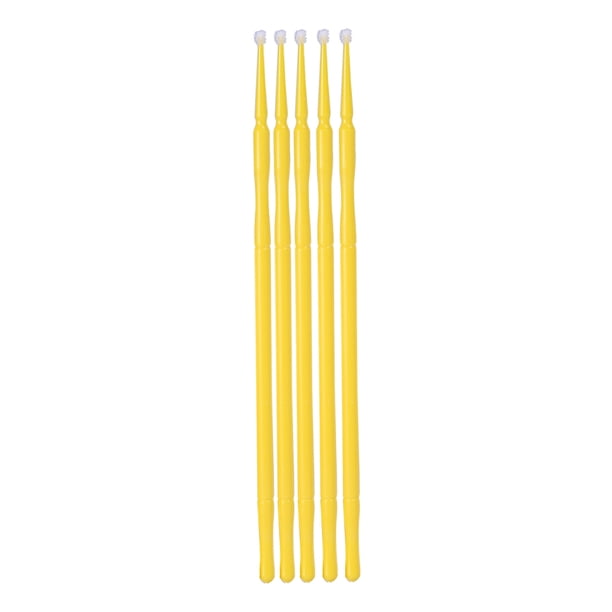 Micro cepillo de pestañas, 100 unids/bolsa, cepillo microdesechable para rímel, microcepillo desechable a medida para la perfección
