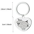 thumbnail image 3 of FENGGHAO Mothers Day Necklace for Mom Stainless Steel Love Pendant Jewelry Sentimental Gift for Women Gold Finish, 3 of 5