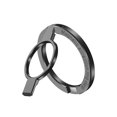 thumbnail image 1 of Soporte Magnético para Anillo Dedo CNC para IPhone 12 13 14 Pro Max (negro), 1 of 9