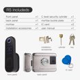 thumbnail image 4 of R5 Tuya Smart WiFi Cerradura de puerta Huella digital Contraseña Seguridad Cerradura de tarjeta RFID, 4 of 6