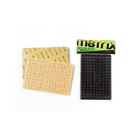 Erik Sports M8trix Matrix Snowboard Stomp Pad, 3.75" x 5.5", Black or Clear