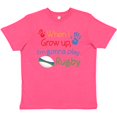 thumbnail image 3 of Inktastic Future Rugby Player Youth T-Shirt, 3 of 5