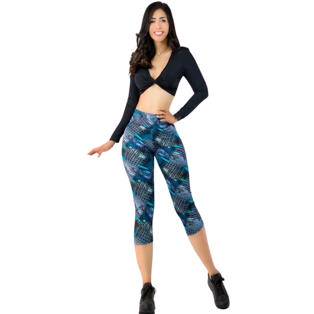 Legging Mujer Capris Bermuda Mallones Leggins Mayon Mallas UNITALLA
