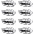 thumbnail image 1 of Toggle Clasp Latches Toggle Lock Lever Clasp for Jewelry Box Gift Boxes Toolbox Suitcase and Chest - Silver, 1 of 5