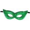 thumbnail image 3 of Antifaz de mascarada jinwen Glitter Verde, 3 of 8