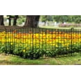 4 PCS Garden Fence Mesh Fences Landscape Border Panel Multipurpose