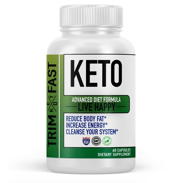 TrimFast Keto Fast Keto Pills Supplement 800MG Keto BHB Ultra Fast Keto