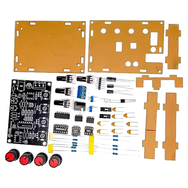 GUOOL DIY Icl8038 Convenient Low Frequency Signal Generator Soldering Practice Kit with Shell