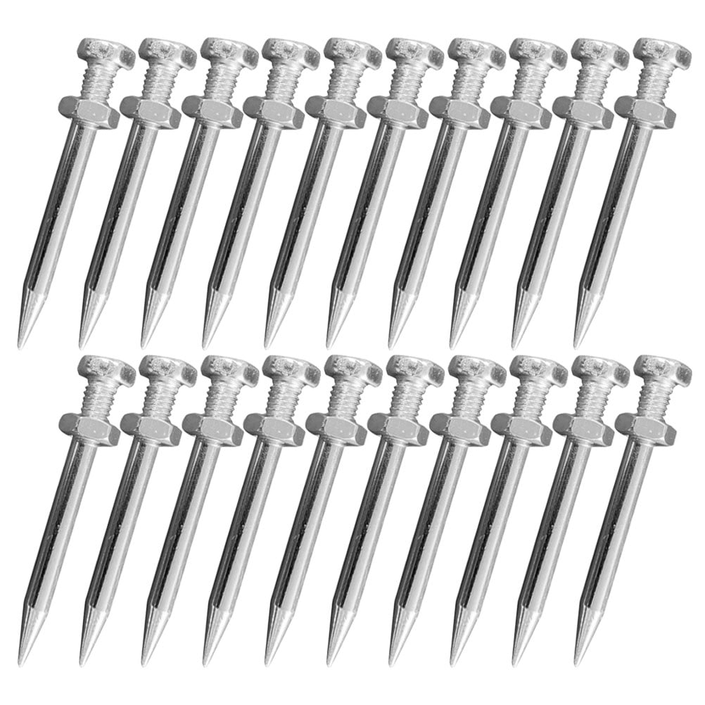 HOMEMAXS 40 Pcs Aerator Shoe Accessories Aerator Pegs Aerator Nails Aerator Stake for Shoe Aerator Supplies