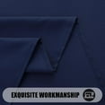 thumbnail image 5 of Rectangle Table Cloth, Waterproof Anti-Scratch Polyester Tablecloth, Decorative Washable Fabric Table Cover for Dining, Buffet, Parties and Outdoor, 60x84, Navy, 5 of 6