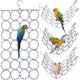 thumbnail image 1 of 3 piezas de red de cuerda para escalar para pájaros y ratas, juguete para jaula, percha, columpio y escalera., 1 of 5