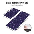 thumbnail image 2 of Sikiie Eggplant Kitchen Mat 2 PCS Cushioned Kitchen Rug, Waterproof Non-Slip Kitchen Mats for Kitchen, Floor Home, Sink, Laundry, 2 of 6