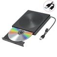 thumbnail image 1 of External Optical DVD CD Burner Drive USB 3.0 Type C Cable Writer Drive Burner Reader Player ,Widely Use, 1 of 5