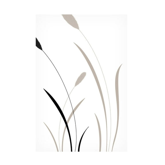 Canvas Wall Art - Pictufy Studio Ii 'Bunny Grass 02' Wall Art for Living Room, Bedroom, or Office Décor by Trademark Fine Art - 12 x 19 Inches