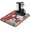 Chirstmas Color-2, variant on Coffee Mat 19inx12in,Coffee Bar Mat for Countertops,Absorbent Hide Stain Anti-Slip Coffee Bar Accessories Fit Under Coffee Machine Mat,dish drying mats for kitchen Black
