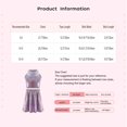 thumbnail image 6 of Miutii Kids Shiny Jazz Disco Outfits Cheer Outfit Hip Hop Dance Dress Sets for Competitions Cha-cha Gold 2-6, 6 of 6