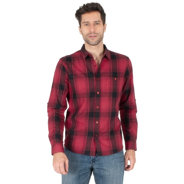 Camisa casual Generra manga larga para hombre 428203