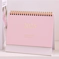 DPTALR 2025 Calendar Small Desk Calendar 2025 Standing Flip Desktop