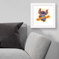 thumbnail image 3 of Gallery Pops Lilo & Stitch - Extrovert Wall Art, White Framed Version, 12" x 12", 3 of 5